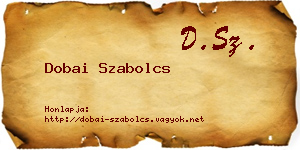 Dobai Szabolcs névjegykártya